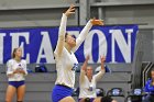 Volleyball vs MHC  Wheaton Women's Volleyball vs Mount Holyoke College. - Photo by Keith Nordstrom : Wheaton, Volleyball